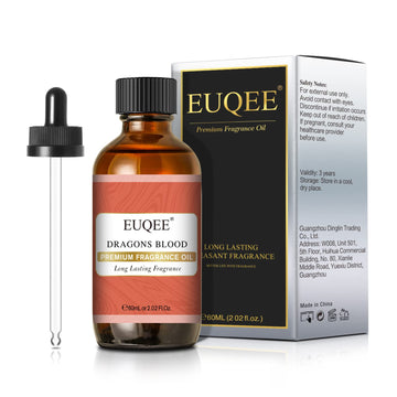 EUQEE Dragons Blood Fragrance Oils, 60ml Scent Essential Oils with Glass Dropper for Diffusers EUQEE buy supplements canada