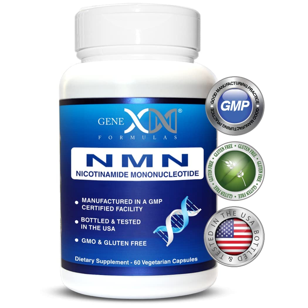 Genex Formulas NMN 250mg - Stabilized Form (60 Capsules), 99% Pure Supplement Capsules for Increased NAD Levels, DNA Repair Genex Formulas buy supplements canada
