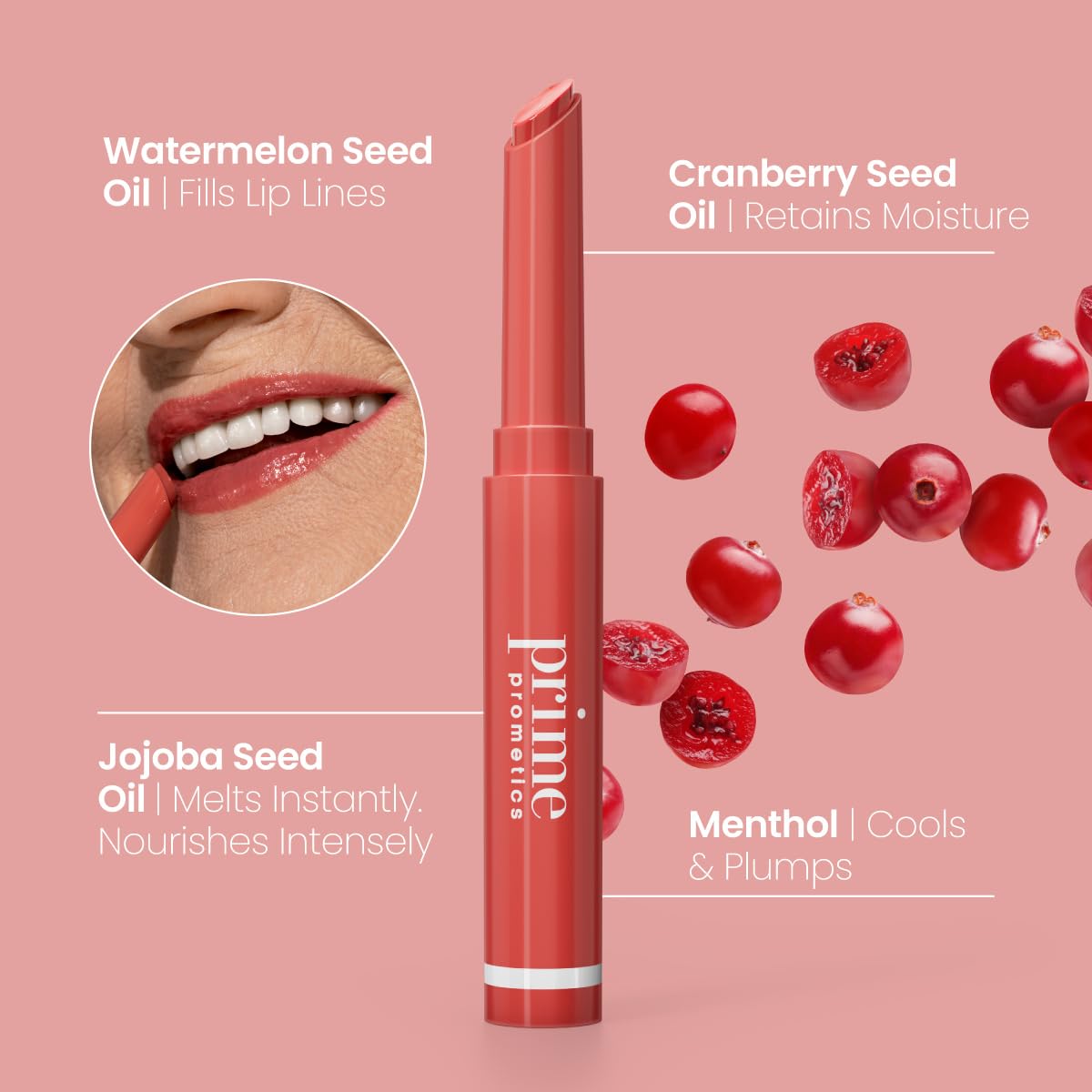 PrimeLip Plumping Lip Balm NEW (Soft Petal) PRIME PROMETICS buy supplements canada