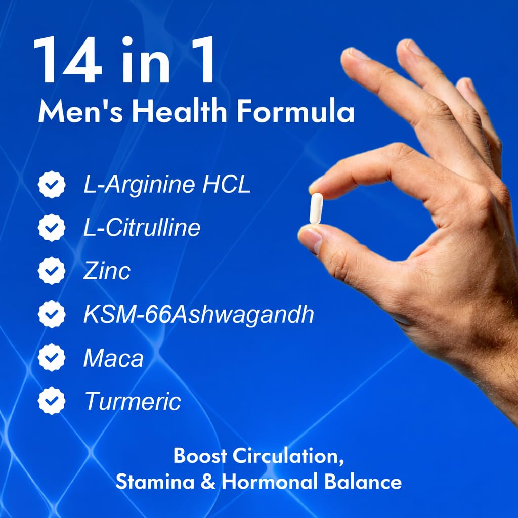Aureph Vantique Men's NAD+ Supplement with Resveratrol, CoQ10, L-Citrulline & Lycopene - Nitric Oxide Support, Prostate Care, Anti-Aging, Stamina & Cellular Energy Boost 60 Capsules Aureph buy supplements canada