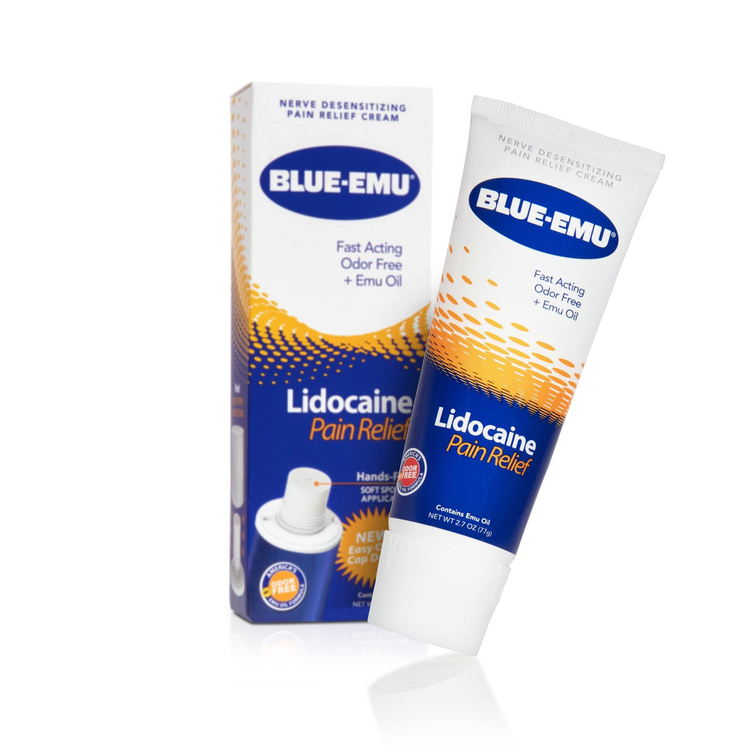 Blue Emu Blue-emu lidocaine Pain Relief Cream Non-Child Resistance Cap, Odor Free, 2.7 Ounce BLUE-EMU buy supplements canada