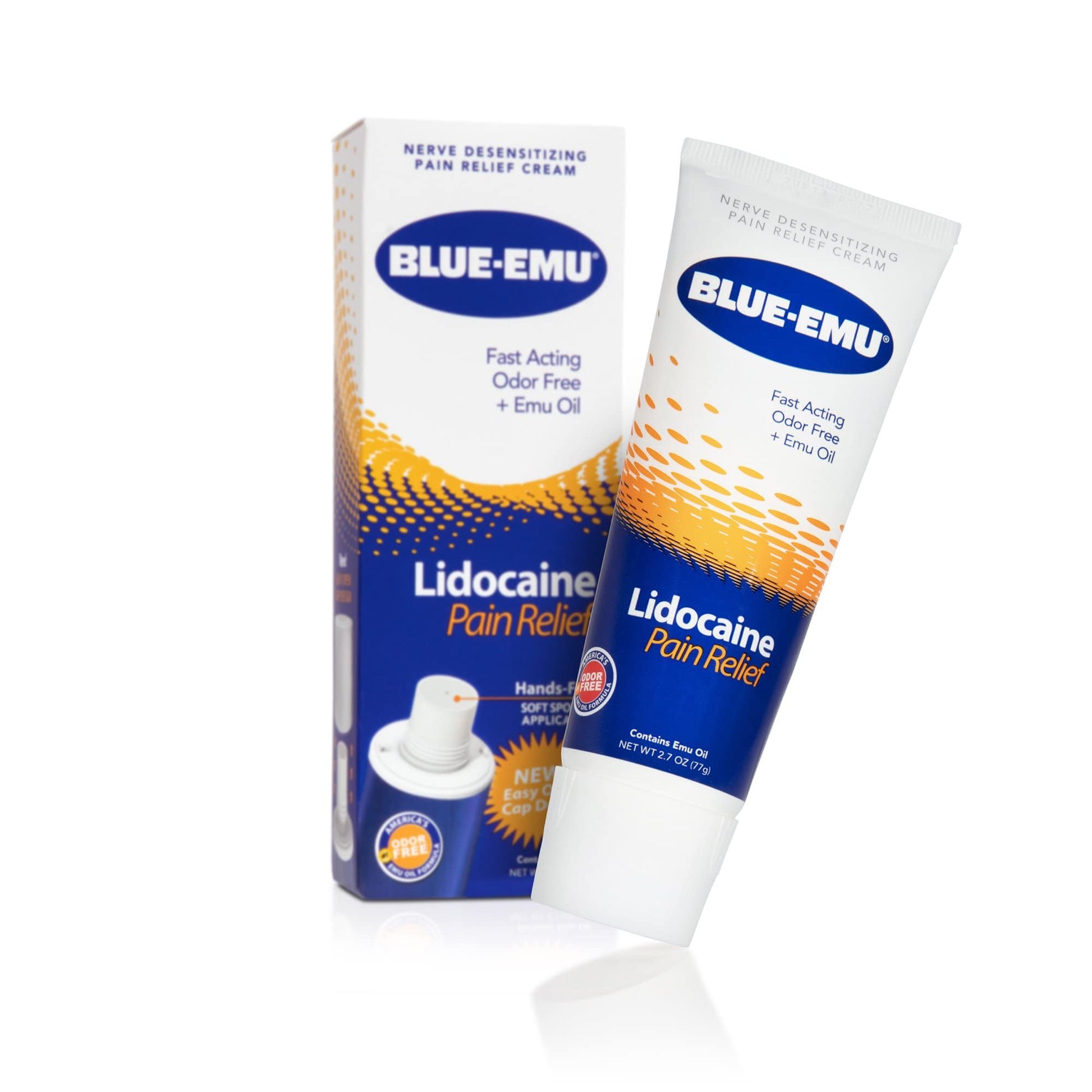 Blue Emu Blue-emu lidocaine Pain Relief Cream Non-Child Resistance Cap, Odor Free, 2.7 Ounce BLUE-EMU buy supplements canada
