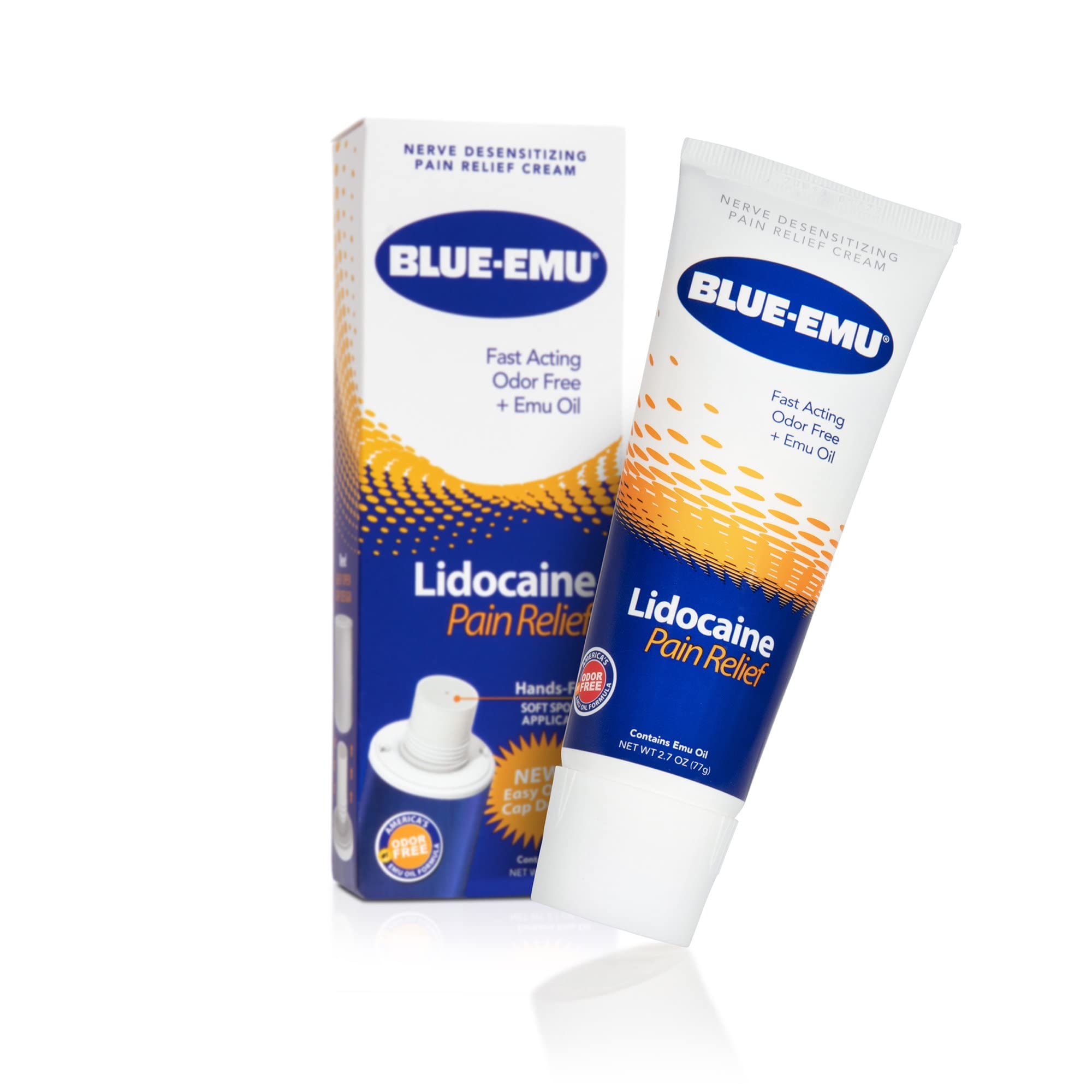Blue Emu Blue-emu lidocaine Pain Relief Cream Non-Child Resistance Cap, Odor Free, 2.7 Ounce BLUE-EMU buy supplements canada