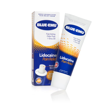 Blue Emu Blue-emu lidocaine Pain Relief Cream Non-Child Resistance Cap, Odor Free, 2.7 Ounce BLUE-EMU buy supplements canada