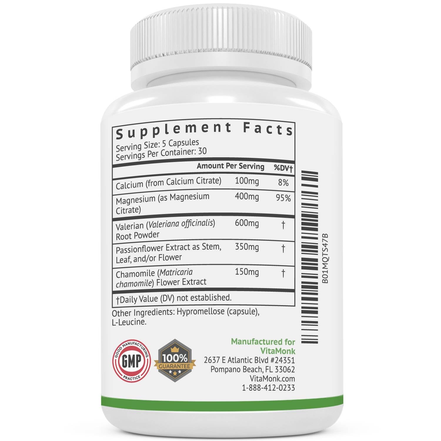 VitaMonk Relaxeril™ All-Natural Muscle Relaxer - Muscle Relaxer Supplement - Complete Muscle Relaxing Formula VitaMonk buy supplements canada