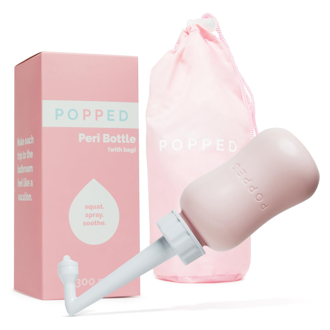 Popped Peri Bottle for Postpartum Care | Portable Bidet | Spray Bottle for Pain Relief, Tears POPPED buy supplements canada