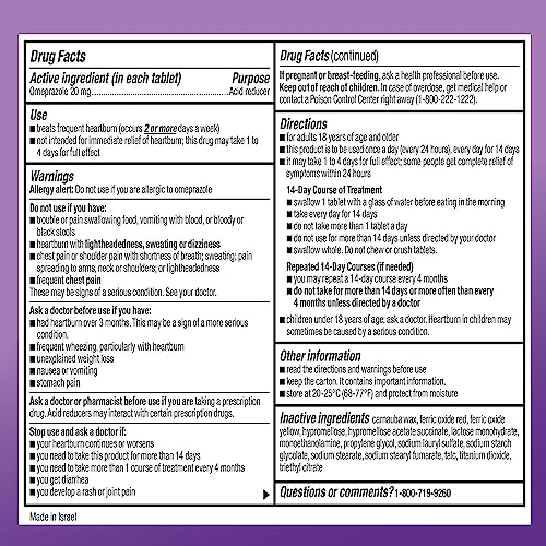 Amazon Basic Care Omeprazole Delayed Release Tablets 20 mg, Treats Frequent Amazon Basic Care buy supplements canada