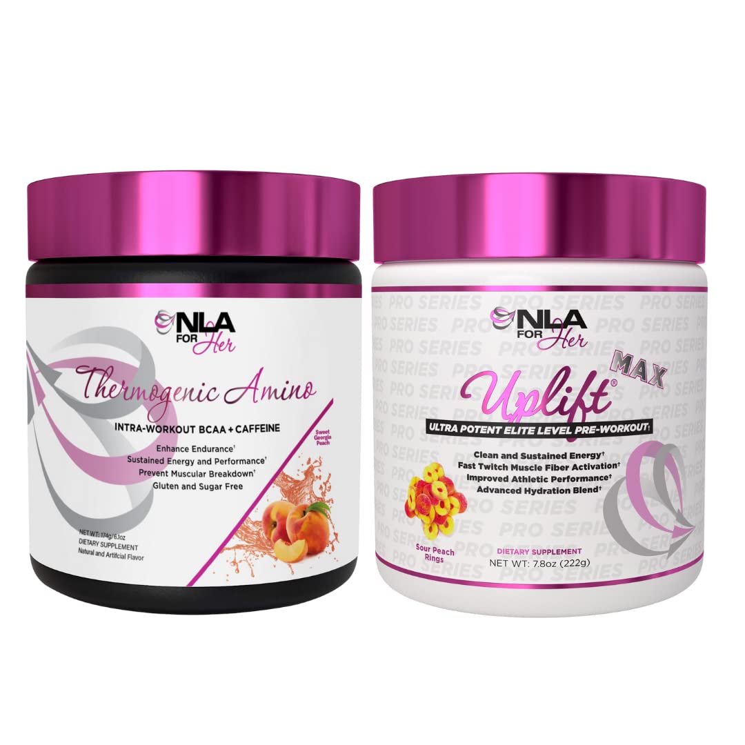 NLA for Her Pre/Intra Workout Stack (Includes Her Thermogenic Amino Georgia Peach NLA for Her buy supplements canada