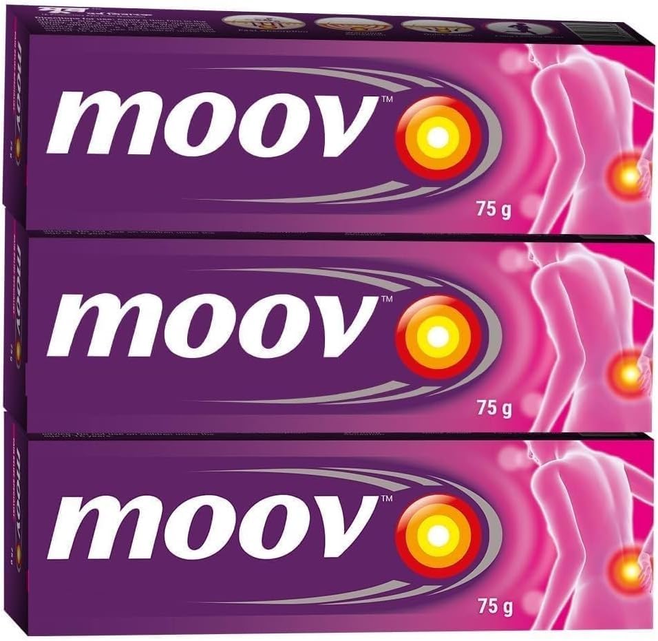 Moo Fast Quick Cream - 75g Pack of 3 | Suitable for Back, Muscle, Joint, Knee | Suitable for Sports & Gym Related Generic buy supplements canada