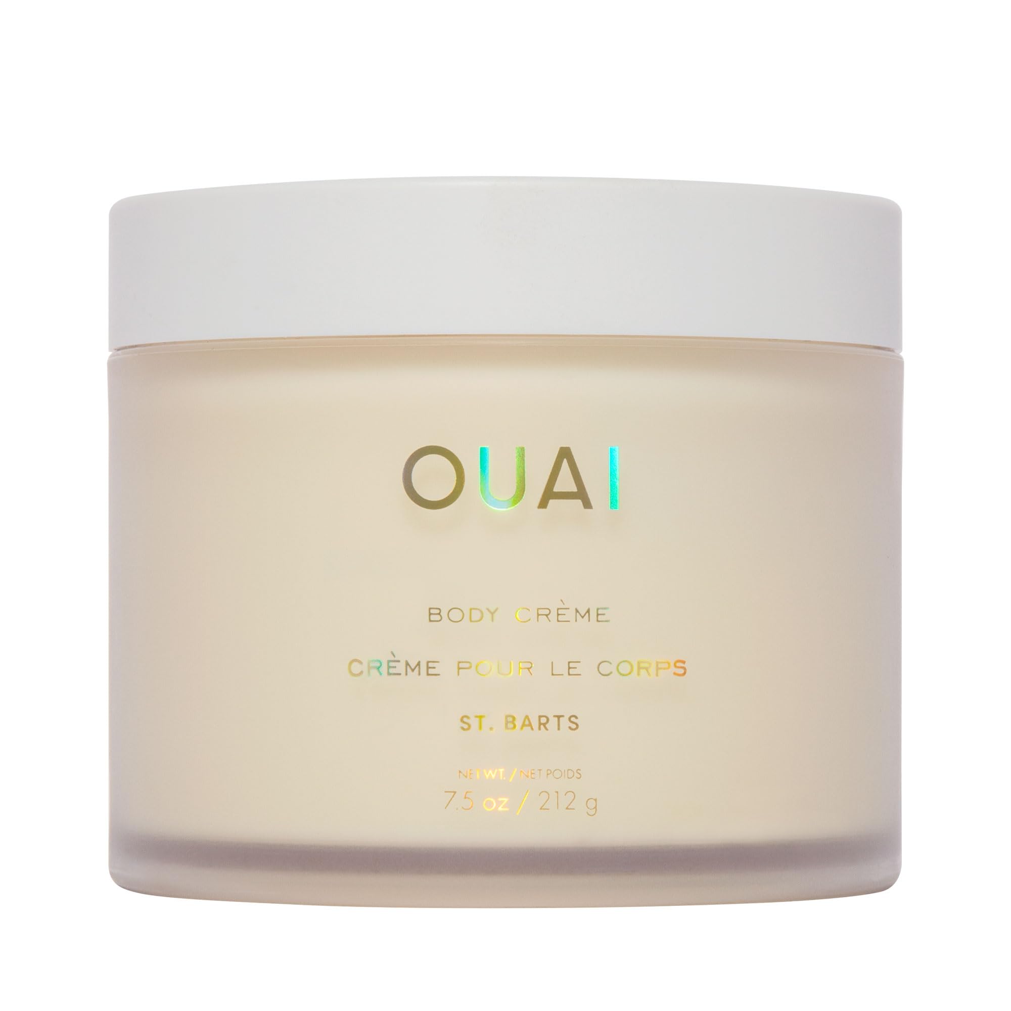 OUAI Body Cream, St. Barts - Hydrating Whipped Body Cream with Cupuaçu Butter, Coconut Oil and Squalane - Softens Skin and Delivers Healthy-Looking Glow - Sulfate-Free Skin Care (7.5 Oz) OUAI buy supplements canada