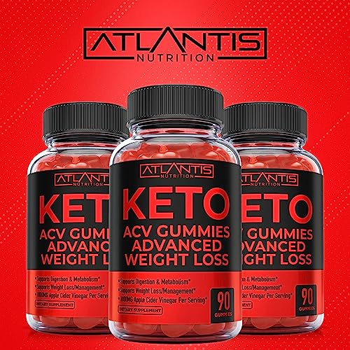 Keto ACV Gummies for Weight Loss - Supports Digestion, Advanced Weight Loss, Detox Atlantis Nutrition buy supplements canada