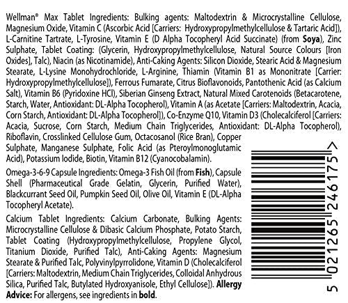 Vitabiotics Wellman Max - 84 Tablets/Capsules Vitabiotics buy supplements canada