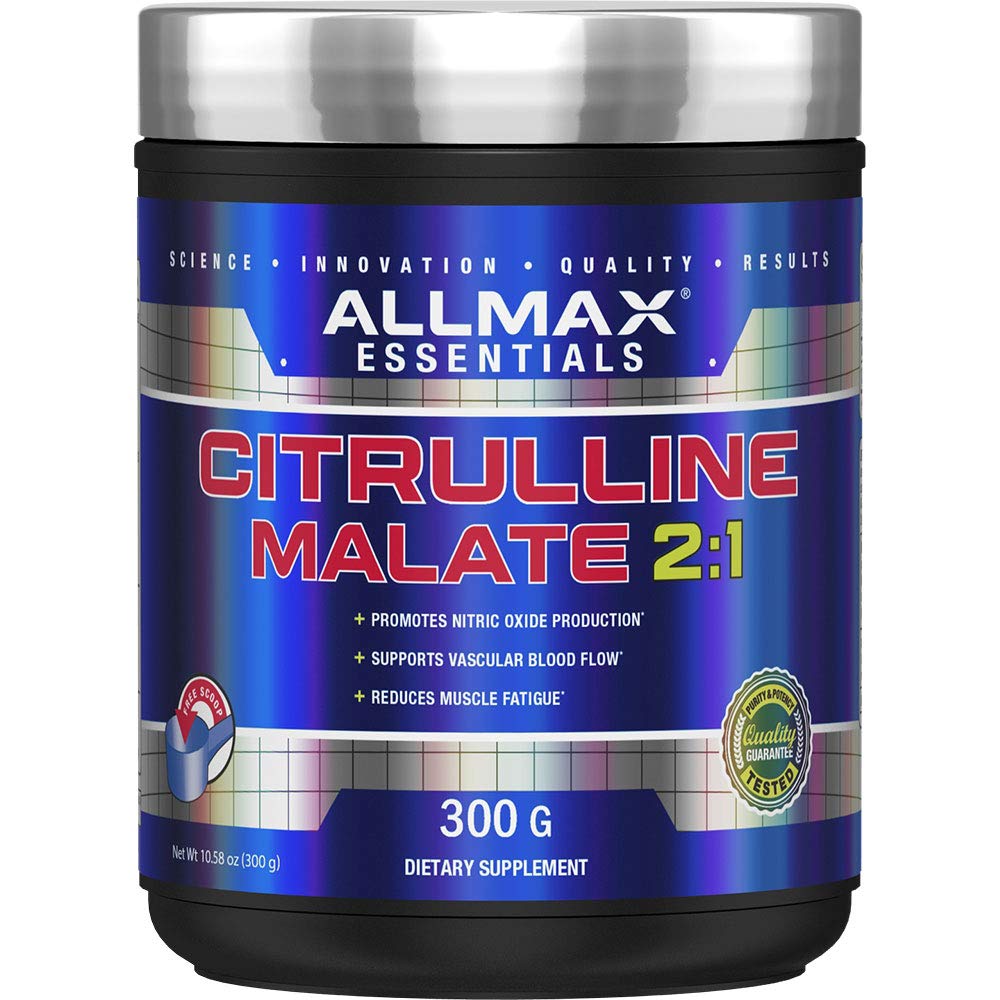 ALLMAX Essentials CITRULLINE MALATE 2:1 - 300 g Powder - Improves Endurance ALLMAX Nutrition buy supplements canada