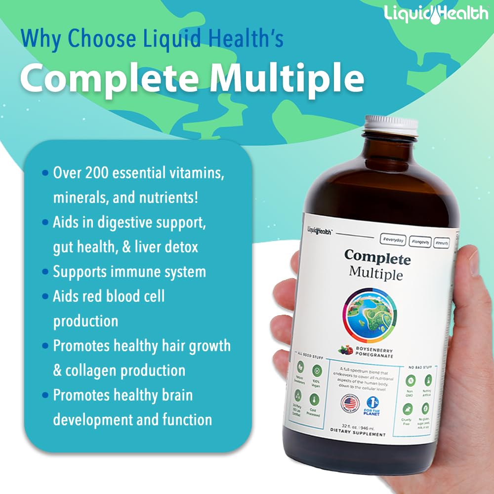 LIQUIDHEALTH 32 Oz Liquid Multivitamin for Adult Men & Women - Complete Multiple LIQUIDHEALTH buy supplements canada