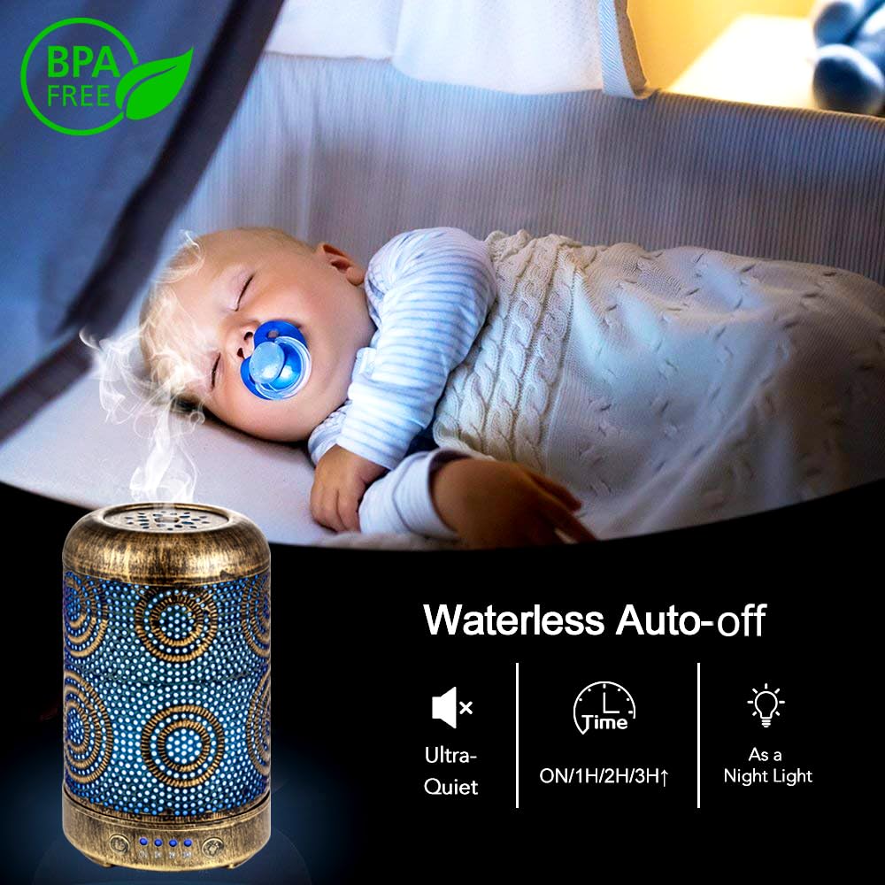 Aromatherapy Diffusers, SALKING 100mL Essential Oil Diffusers, Electric Ultrasonic Humidifier SALKING buy supplements canada