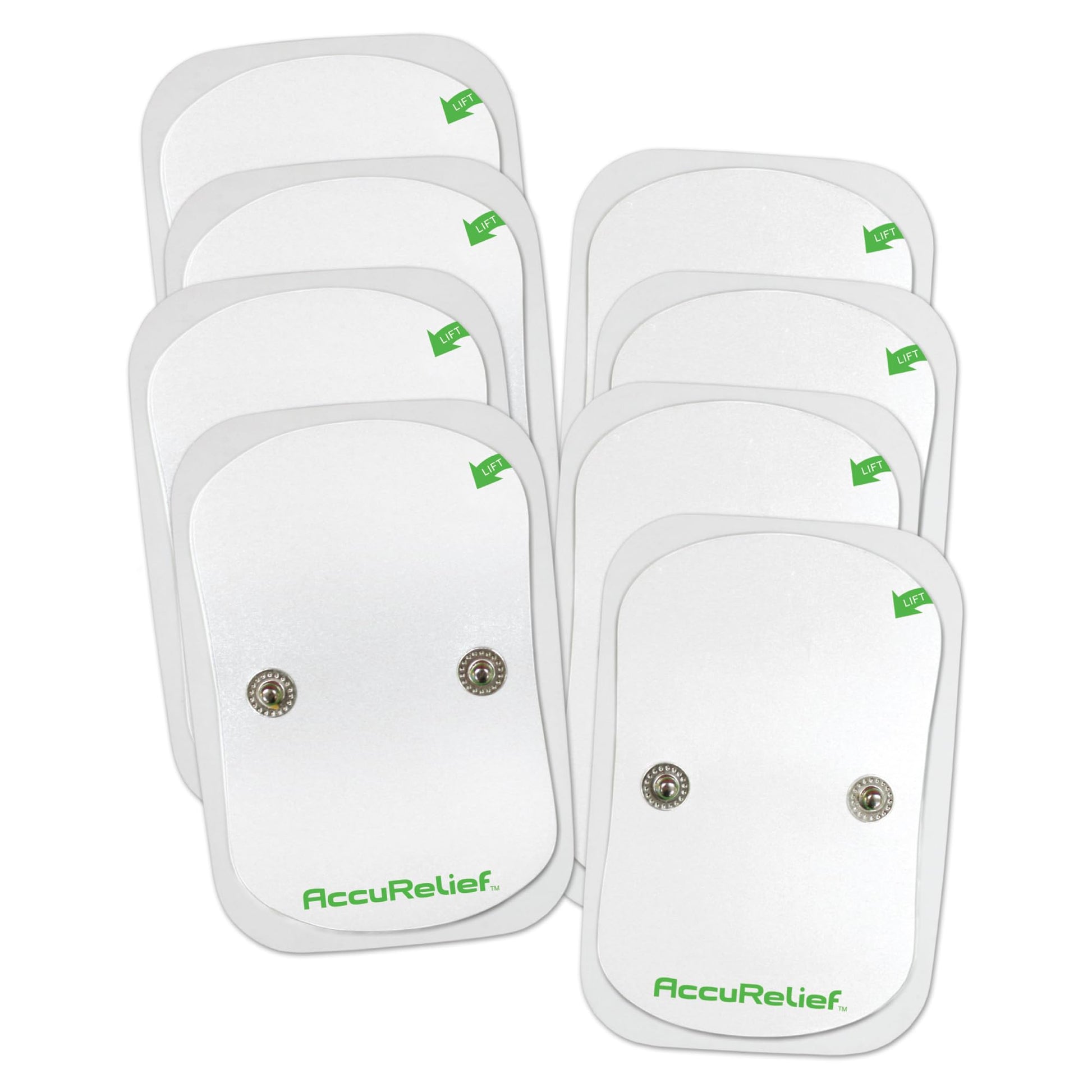 AccuRelief Wireless TENS Electrotherapy Pain Relief System Supply Kit (Packaging May Vary), Works with AccuRelief Wireless Remote Control TENS Device (ACRL-9000), 2 Pair (Pack of 1) AccuRelief buy supplements canada