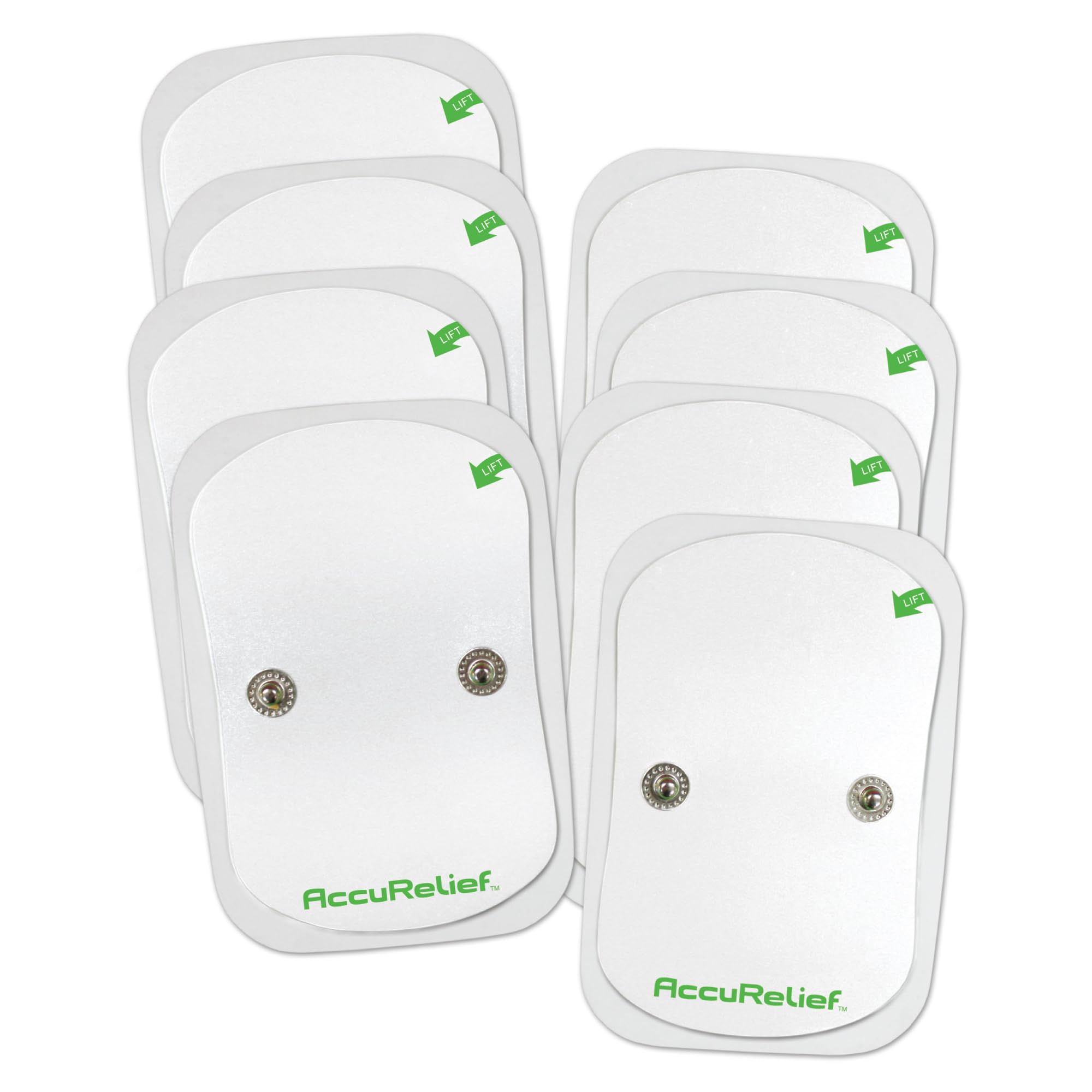 AccuRelief Wireless TENS Electrotherapy Pain Relief System Supply Kit (Packaging May Vary), Works with AccuRelief Wireless Remote Control TENS Device (ACRL-9000), 2 Pair (Pack of 1) AccuRelief buy supplements canada