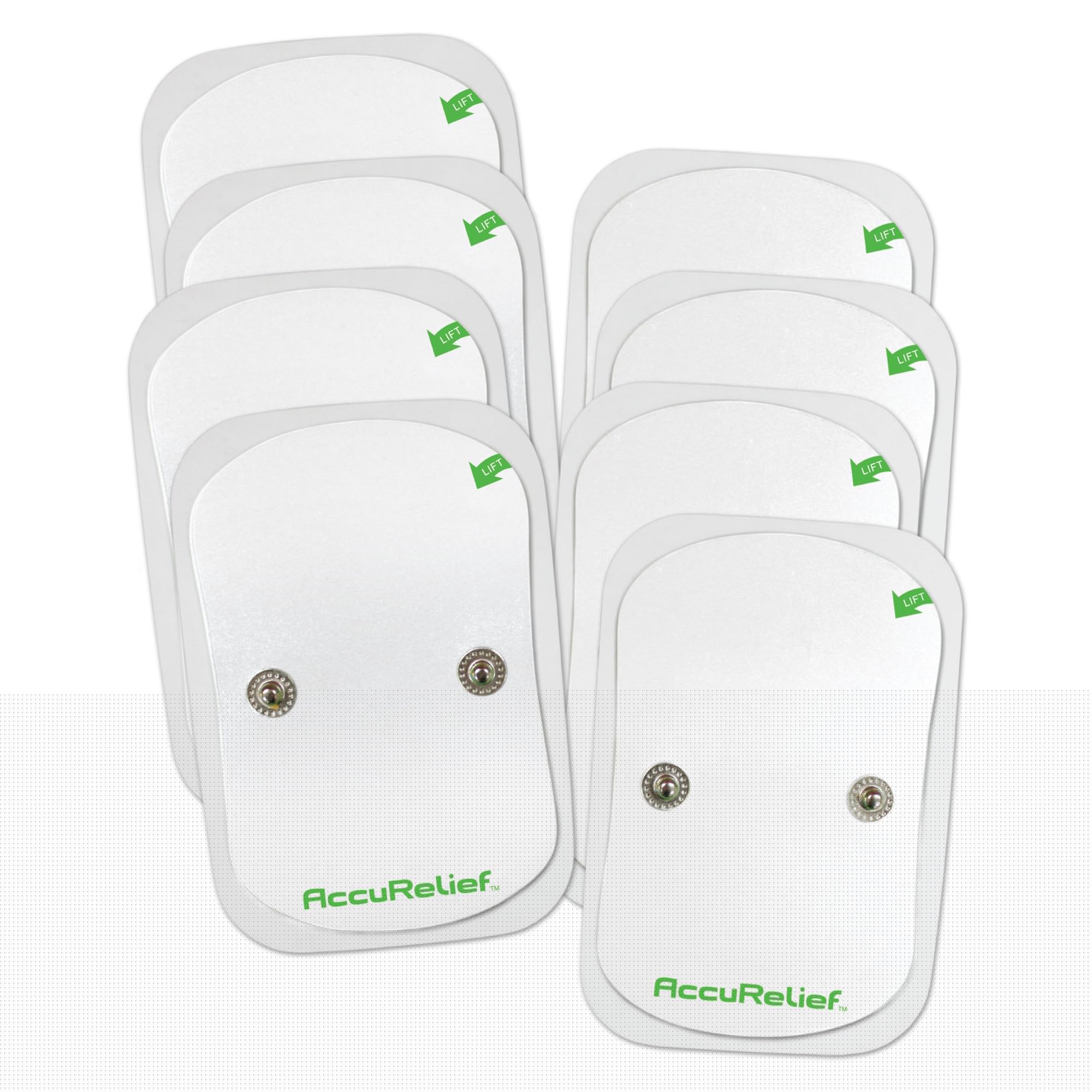 AccuRelief Wireless TENS Electrotherapy Pain Relief System Supply Kit (Packaging May Vary), Works with AccuRelief Wireless Remote Control TENS Device (ACRL-9000), 2 Pair (Pack of 1) AccuRelief buy supplements canada