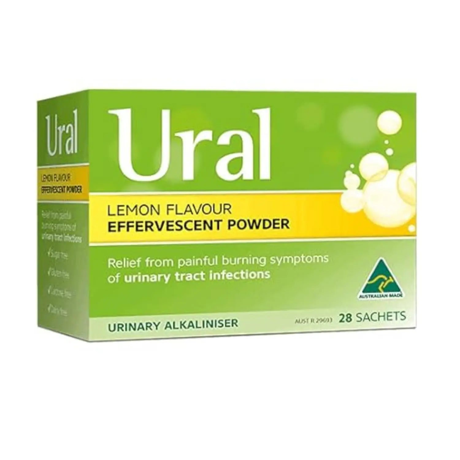 Ural Effervescent Powder 4G * 28 Sachets Urinary Alkalinizer Cystitis Relief Ural buy supplements canada