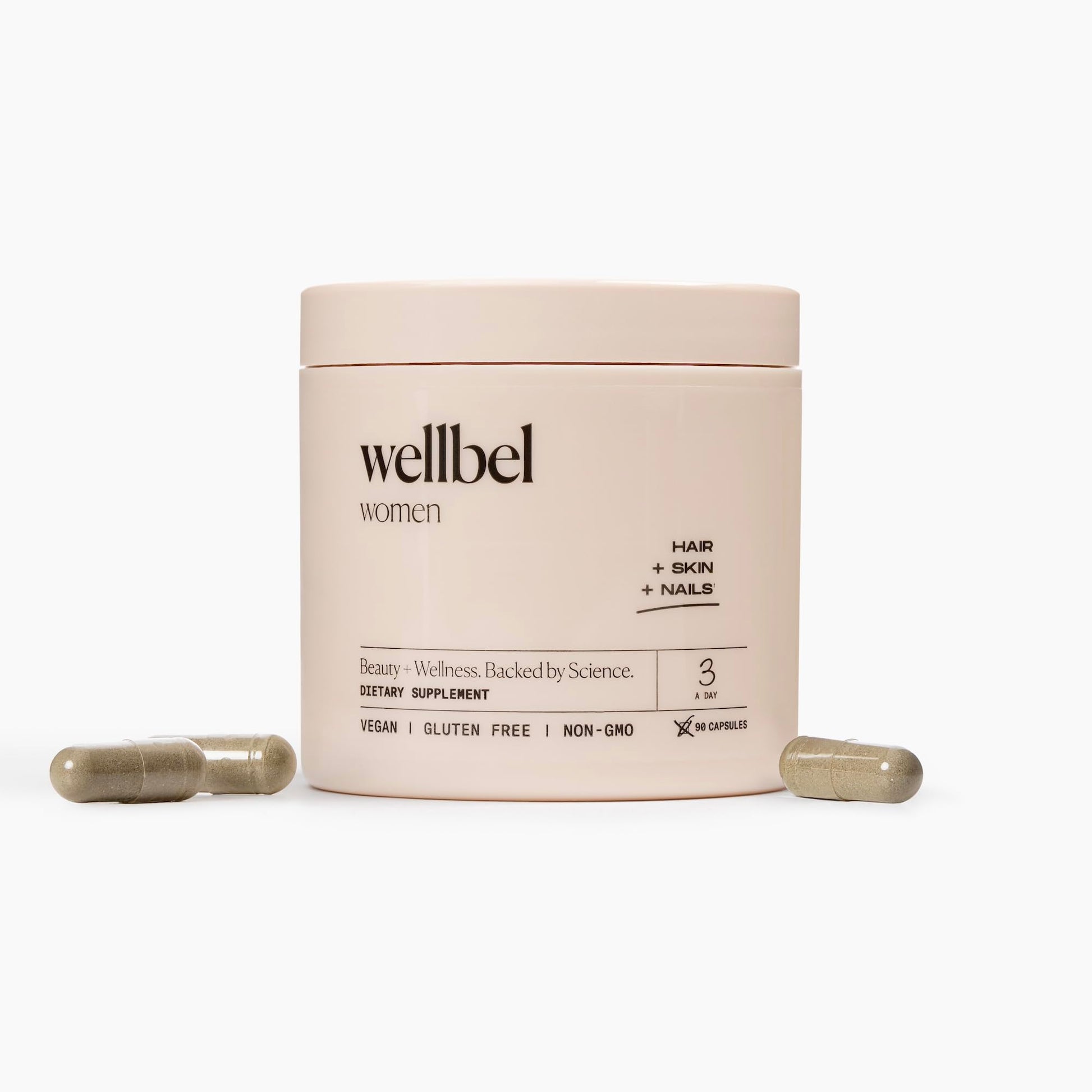 WELLBEL Women Clean Supplement for Hair, Skin, and Nails, Vegan, Gluten Free and Non GMO 90 Count WELLBEL buy supplements canada