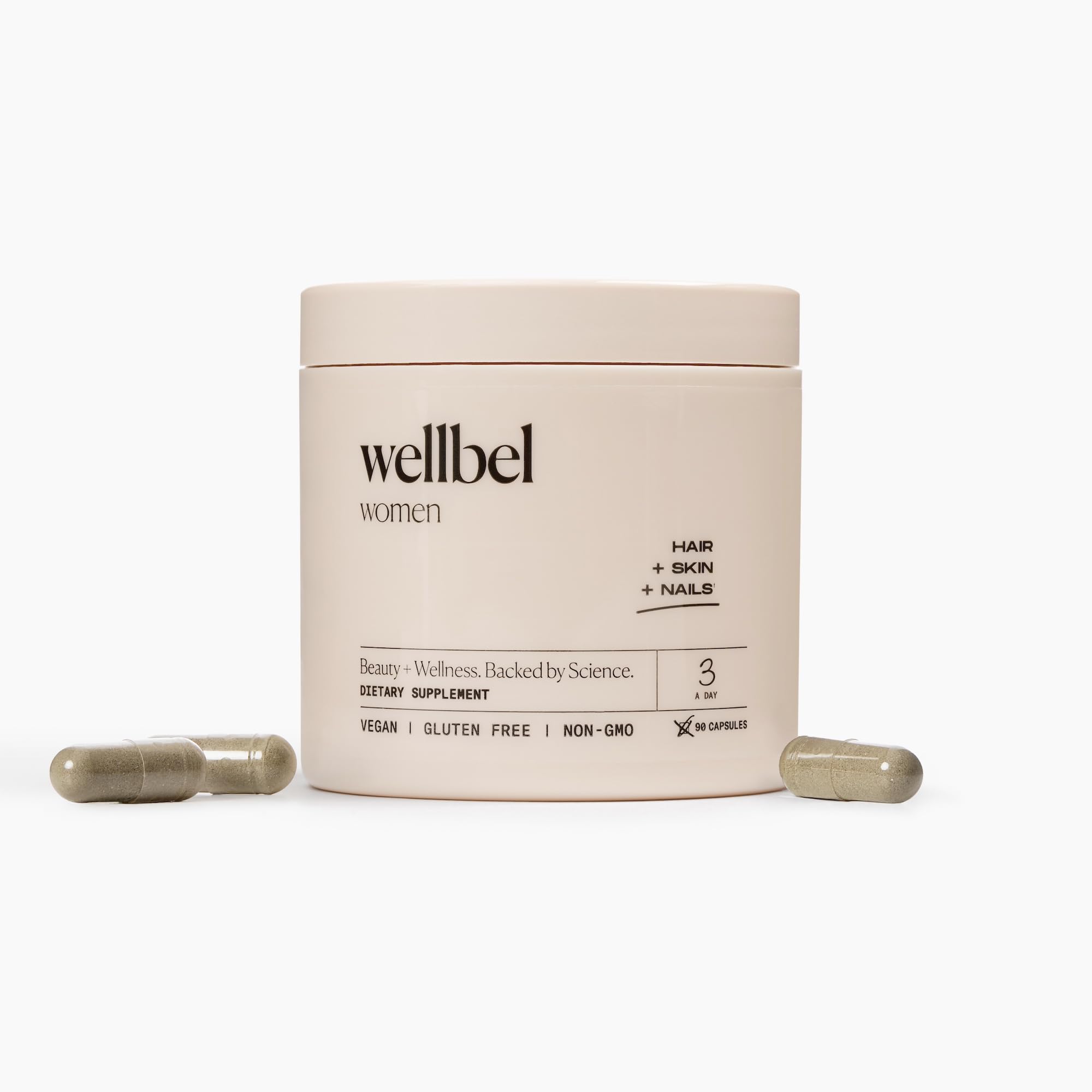 WELLBEL Women Clean Supplement for Hair, Skin, and Nails, Vegan, Gluten Free and Non GMO 90 Count WELLBEL buy supplements canada