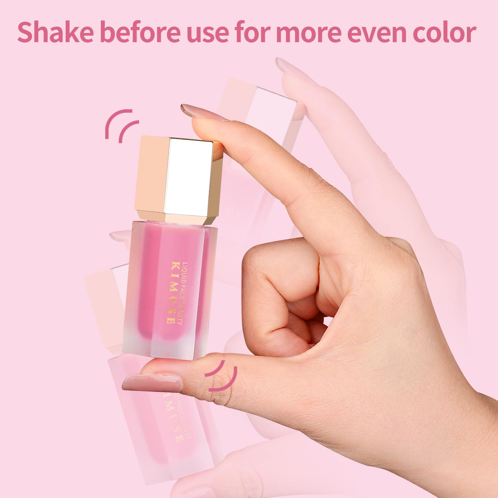 KIMUSE Liquid Blush, Long-Wearing Pigmented Soft Cream Face Blush, Waterproof, Smudge Proof, Dewy Finish KIMUSE buy supplements canada