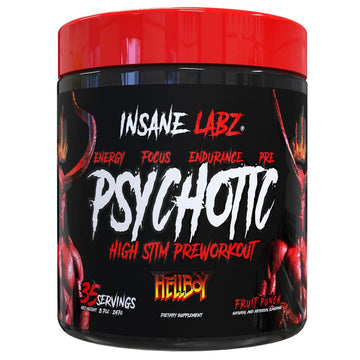 Insane Labz Psychotic, High Stimulant Pre Workout Powder, Extreme Lasting Energy Insane Labz buy supplements canada