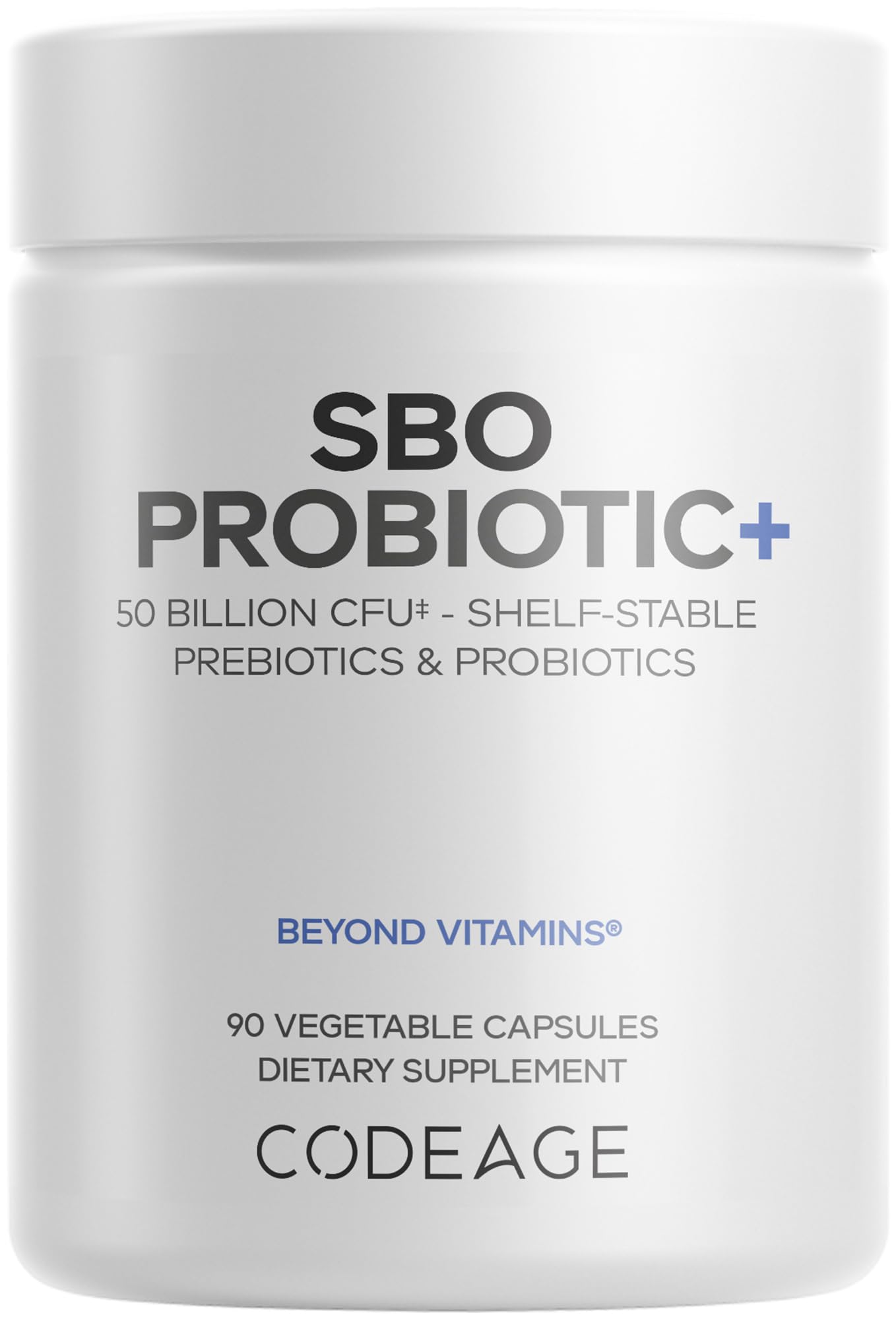Codeage SBO Probiotics, 50 Billion CFUs Per Serving, Multi Strain Soil Based Organisms Blend and Organic Fermented Botanical Blend, Shelf-Stable, 90 Capsules Codeage buy supplements canada