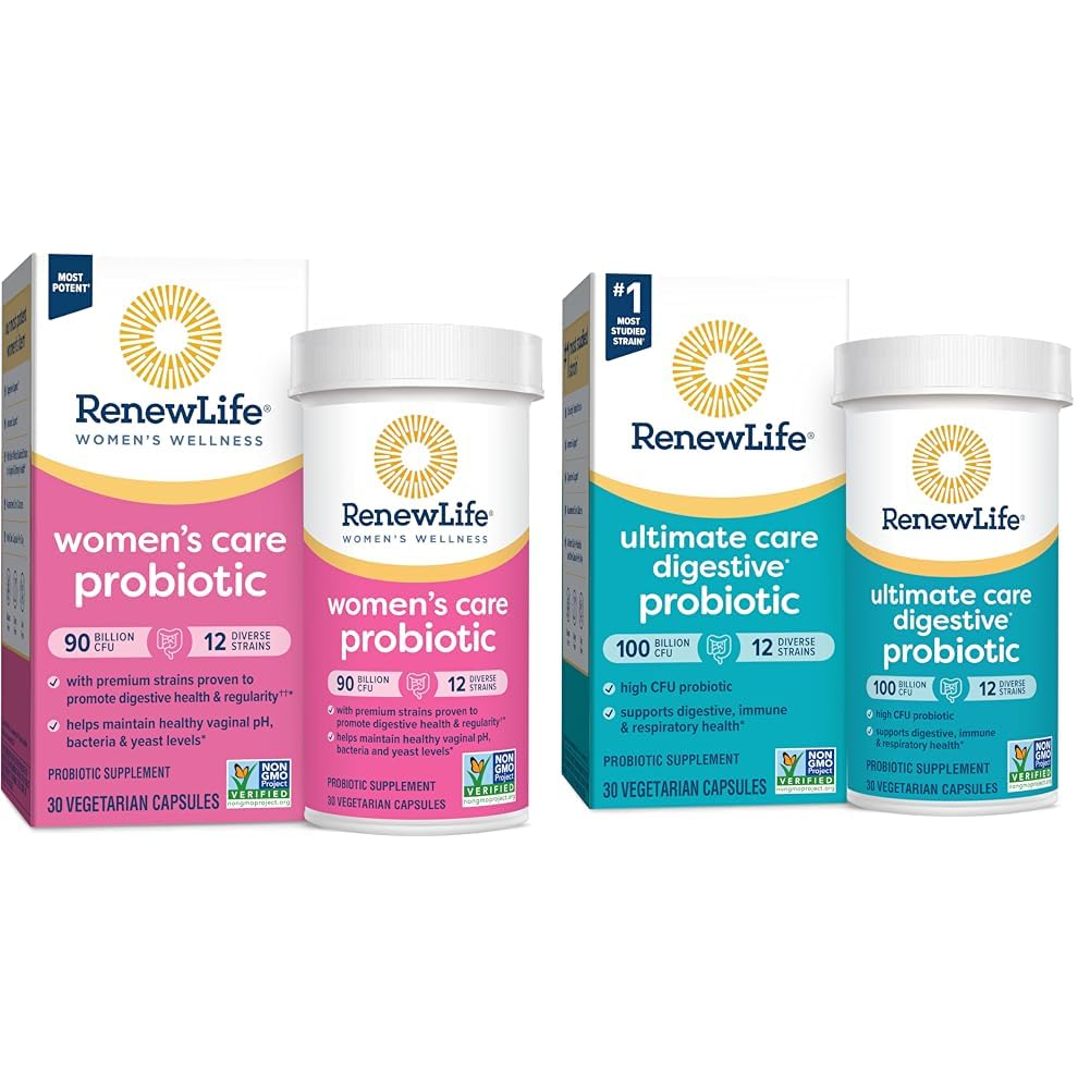 Renew Life Women's Probiotic Capsules, Supports Vaginal, Urinary, Digestive & Ultimate Renew Life buy supplements canada