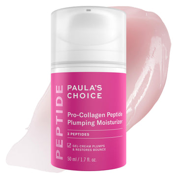 Paula's Choice Pro-Collagen Peptide Plumping Face Moisturizer, Daily Gel Face Cream for Deep Lightweight Hydration, Wrinkles & Loss of Firmness, Fragrance-Free, 1.7 Fl Oz Paula's Choice buy supplements canada