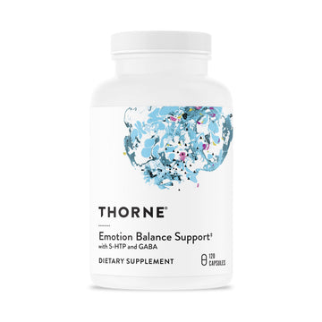 THORNE - Emotion Balance Support - Supports Mood & Stress Management* - Vitamins B6, B12 & C, 5-HTP, GABA, Rhodiola, Folate (5-MTHF) & L-Tyrosine - Third-Party Certified - Gluten-Free - 120 Capsules THORNE buy supplements canada