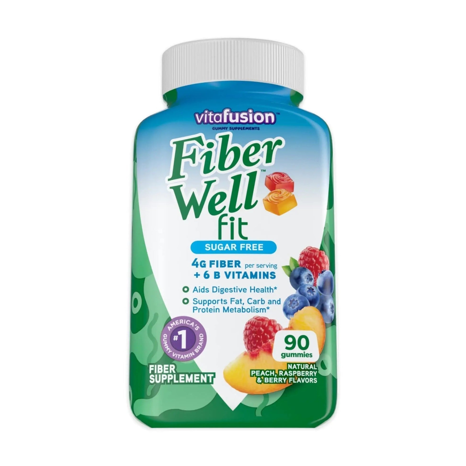 Vitafusion Fiber Well Fit Gummies, 90 Count and L’il Critters Gummy Vites Daily Gummy Multivitamin for Kids, 190 Gummies Vitafusion buy supplements canada