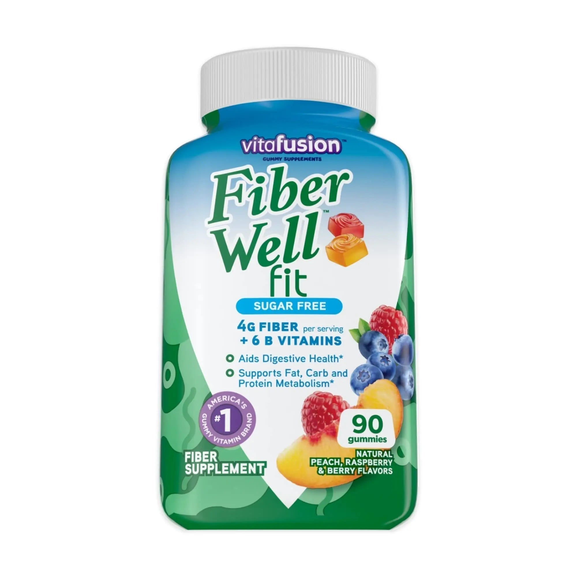 Vitafusion Fiber Well Fit Gummies, 90 Count and L’il Critters Gummy Vites Daily Gummy Multivitamin for Kids, 190 Gummies Vitafusion buy supplements canada