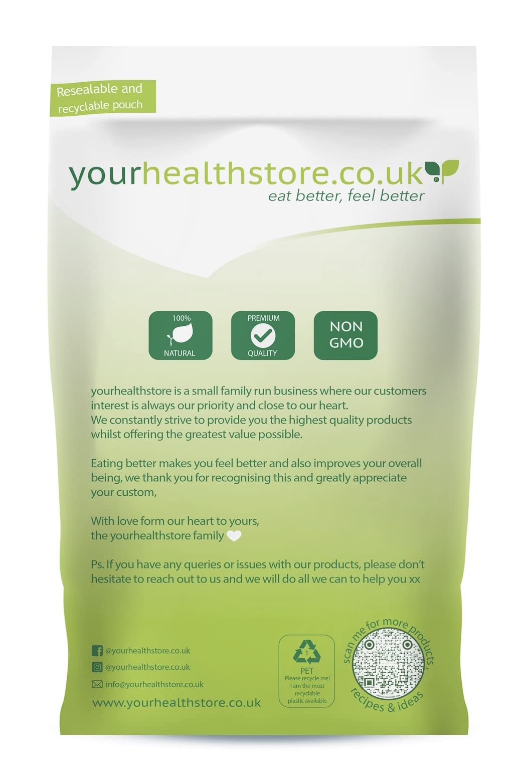 Collagen Powder 300g, 100% Pure Unflavoured, Grass Fed, Platinum Standard, Bovine yourhealthstore buy supplements canada