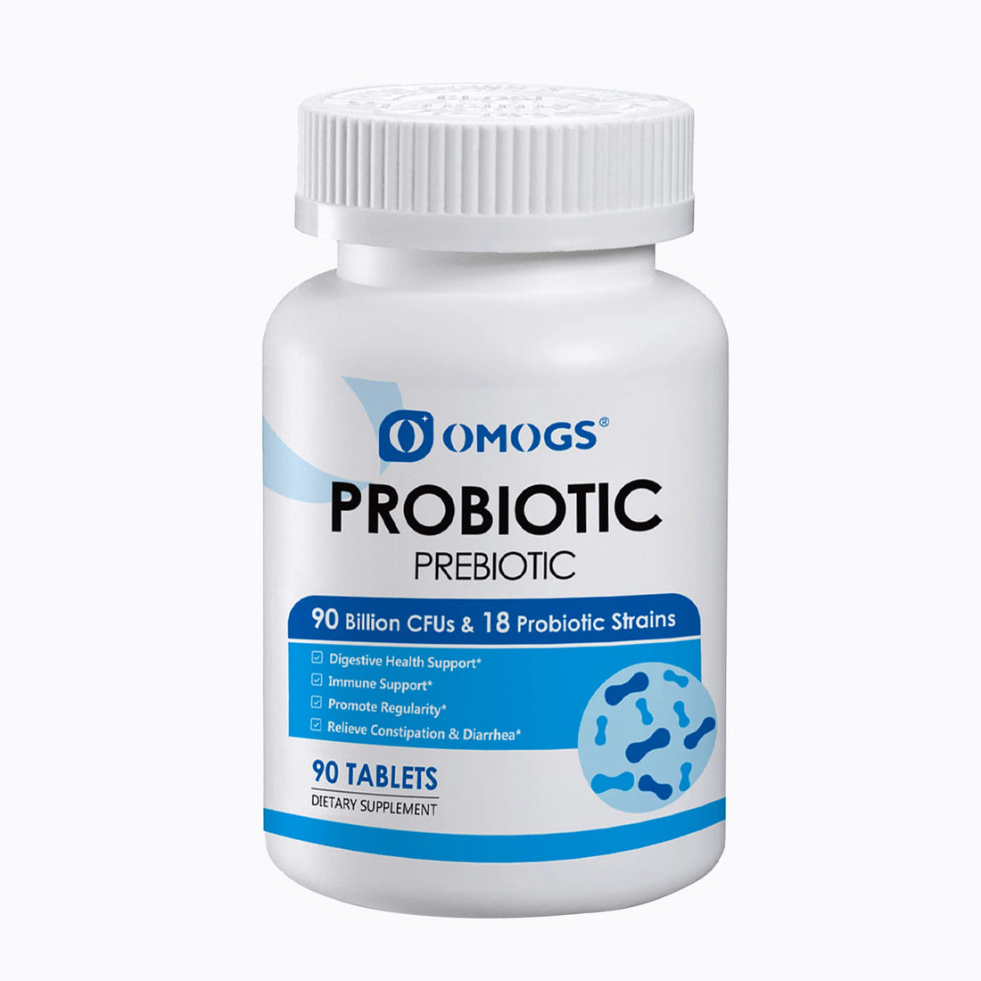 OMOGS Probiotics 90 Billion CFUs 18 Strains,with 3 Organic Prebiotic, Probiotics Supplement OMOGS buy supplements canada