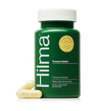Hilma Natural Tension Headache Relief, Supplements with Magnesium, Boswellia and Feverfew, 50 Vegan Capsules Hilma buy supplements canada