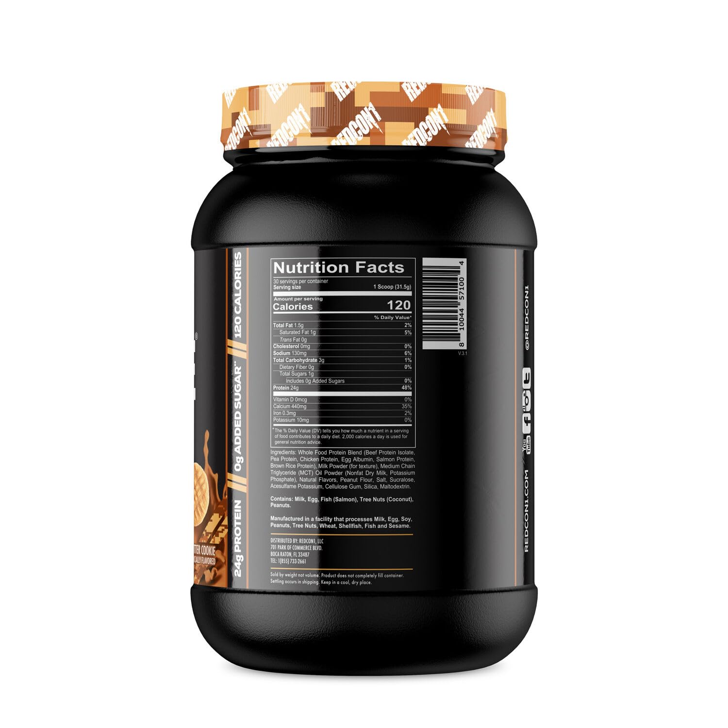 REDCON1 MRE LITE - Peanut Butter Cookie - 1.92 lb. REDCON1 buy supplements canada