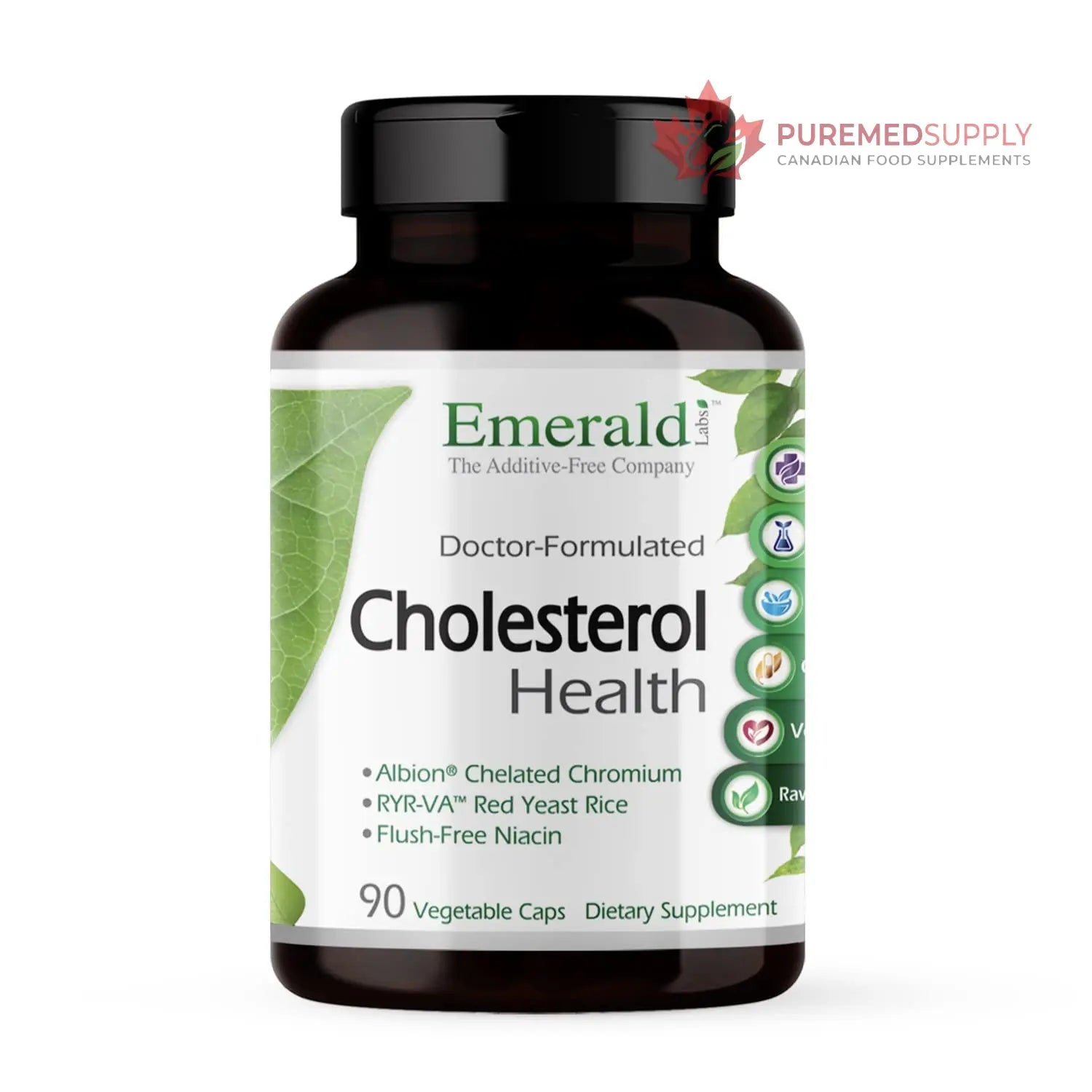 EMERALD LABS Cholesterol Health (90 Caps) & Pomegranate Extract (60 Caps) - Supports Heart Health & Immune Function - Gluten Free & Vegan EMERALD LABS buy supplements canada