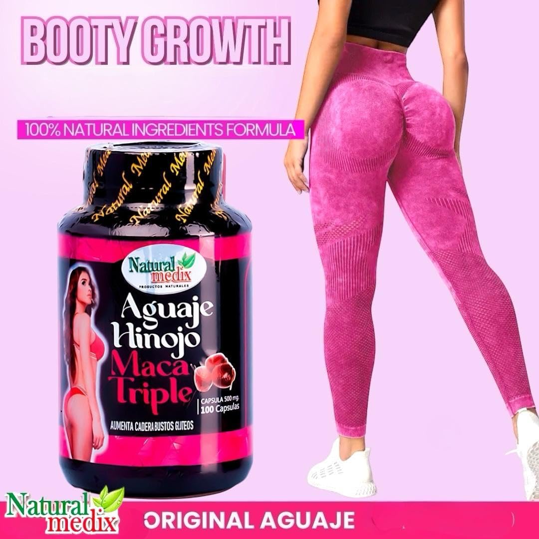 Natural medix Aguaje Hinojo Maca Triple (Maca Root Supplement) Premium 100 Capsules | Premium Botanical Blend for Feminine Balance & Confidence Natural medix buy supplements canada