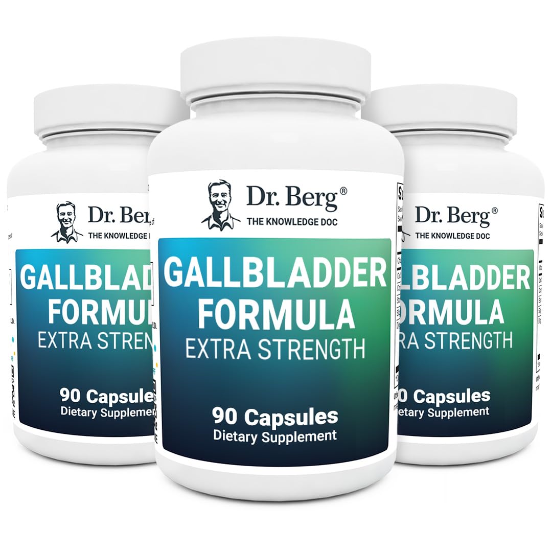 Dr. Berg Gallbladder Formula Extra Strength - Made w/Purified Bile Salts & Ox Bile Digestive Dr. Berg Nutritionals buy supplements canada