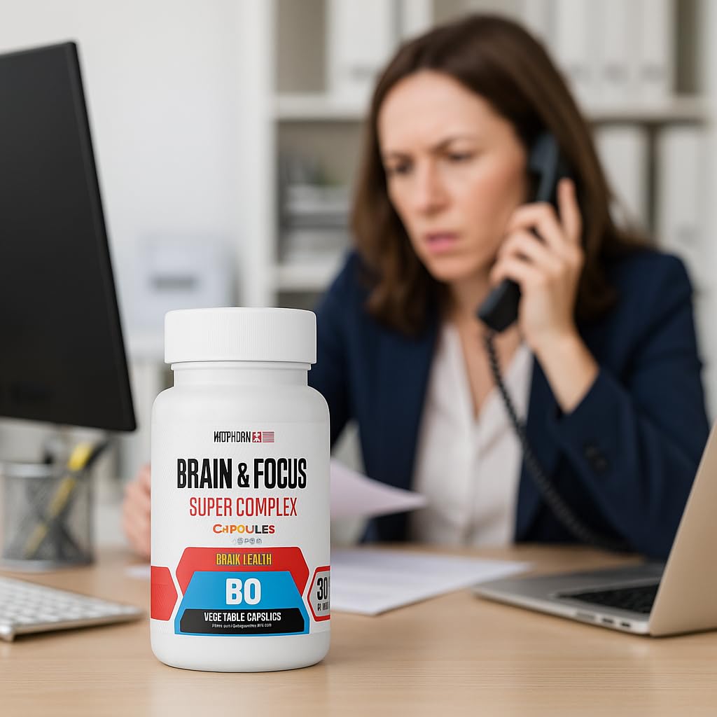 MetpharmUSA Brain & Focus Nootropic Super Complex Supplement for Brain Support and Performance, Improved Focus Memory and Mental Performance MetpharmUSA buy supplements canada