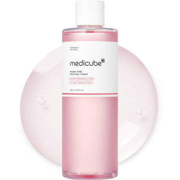 medicube PDRN Toner Rose PDRN Peptide Toner | Lightweight & Watery Type for Skin Boosting, Soothing and Calming, Uneven Skin Tone | with Rose, Peptide, Niacinamide | Korean Skincare, 8.45 fl.oz medicube buy supplements canada