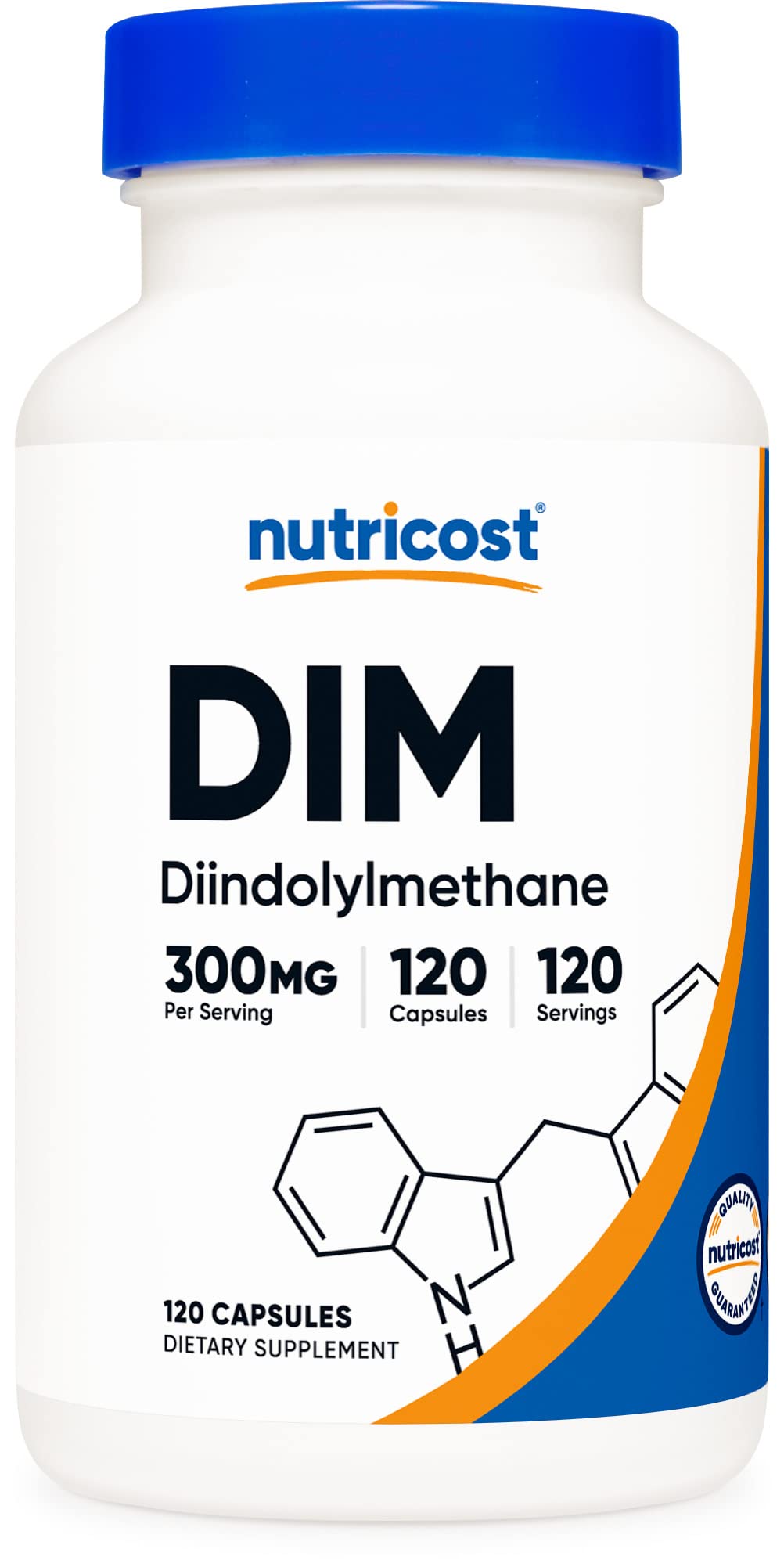 Nutricost DIM (Diindolylmethane) Plus BioPerine 300mg, 120 Vegetarian Capsules Nutricost buy supplements canada