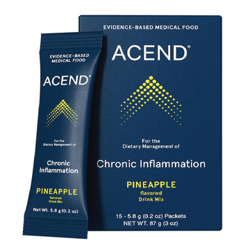 ACEND Advanced Inflammatory Support Powdered Drink Mix | Evidence-Based Polyphenols + Prebiotic Fiber + Probiotics | D3+K2, Minerals & Electrolytes | Non-GMO ACEND buy supplements canada