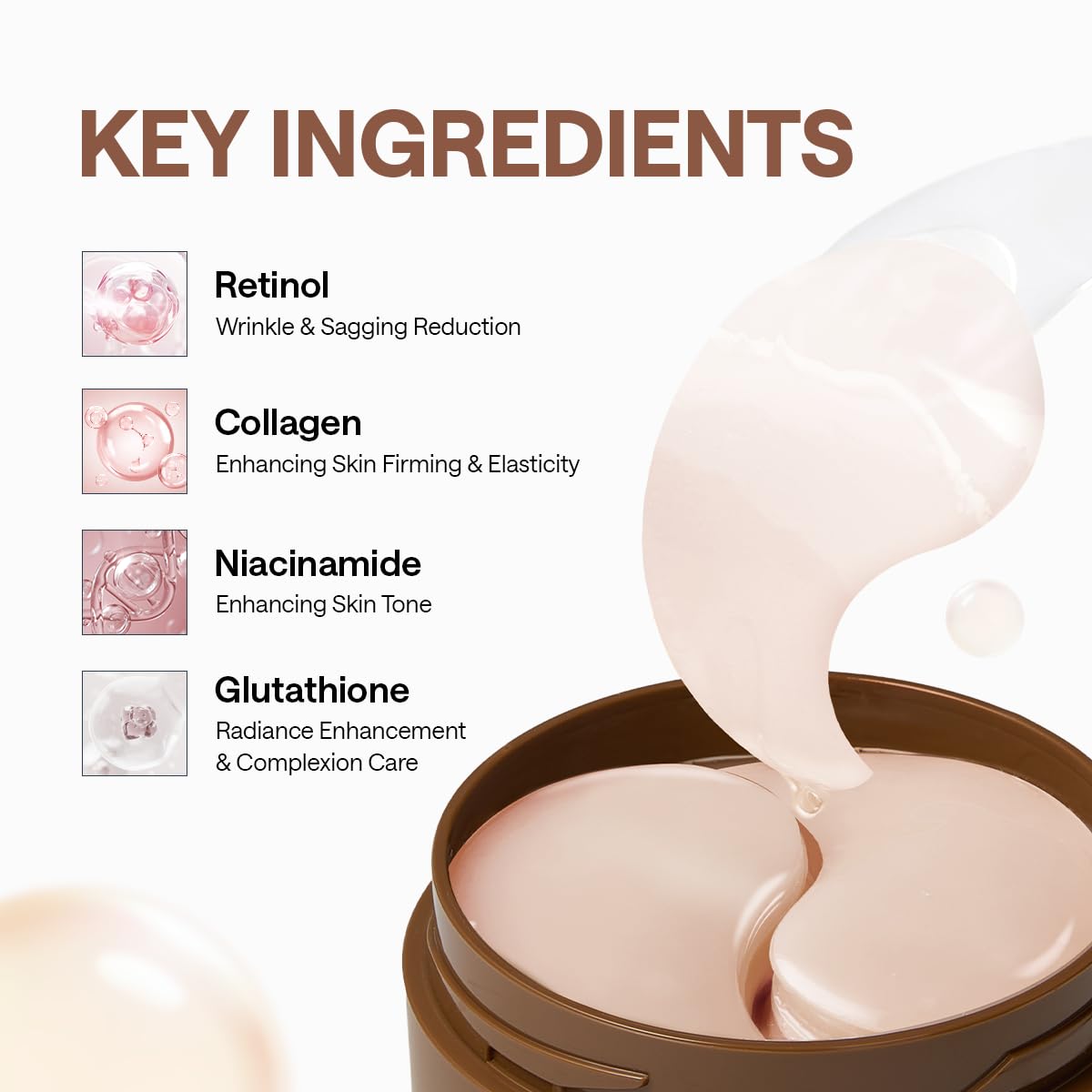Mediheal Retinol Collagen Under Eye Patches - Korean Hydrogel Eye Pads (60 patches) with 95% Retinol & Collagen Mediheal buy supplements canada