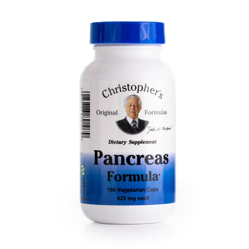 Christopher's Original Formulas Pancreas Formula - Pancreas Cleanse Detox & Repair - Probiotics for Digestive Health Christopher's Original Formulas buy supplements canada