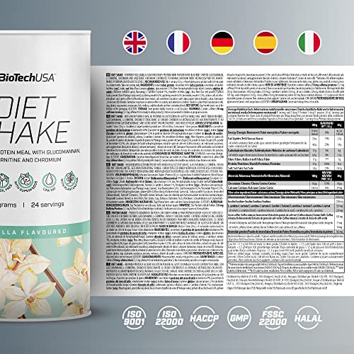 BioTechUSA Diet Shake | High-Protein, Low-Fat | with Superfoods, Chromium, Glucomannan BioTechUSA buy supplements canada