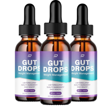 Indelo Gut Drops Healthy Formula – GutDrops All Natural Healthy Levels - Extra Strength Liquid, Reviews (3 Pack – 3 Month Supply) Indelo buy supplements canada
