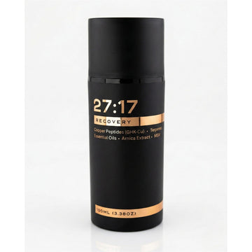 27:17 Recovery - Joint and Muscle Recovery Cream with Copper Peptide (GHK-Cu), Arnica and MSM - Fast-Absorbing Lotion for Post-Workout and Daily Recovery - Non-Greasy, Made in USA (3.38 fl oz / 100ml) 27:17 buy supplements canada