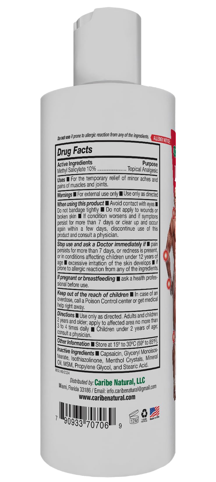 Germa Liniment Udder Plus. Natural Topical Analgesic Ointment. Relief for Pain and Aches in Joints and Back. With Chile Extract. 6 oz. Pack of 3 Germa buy supplements canada